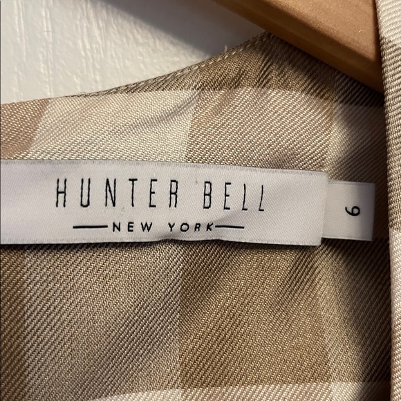 Plaid Puff Sleeve Peplum Top - Picture 8 of 12